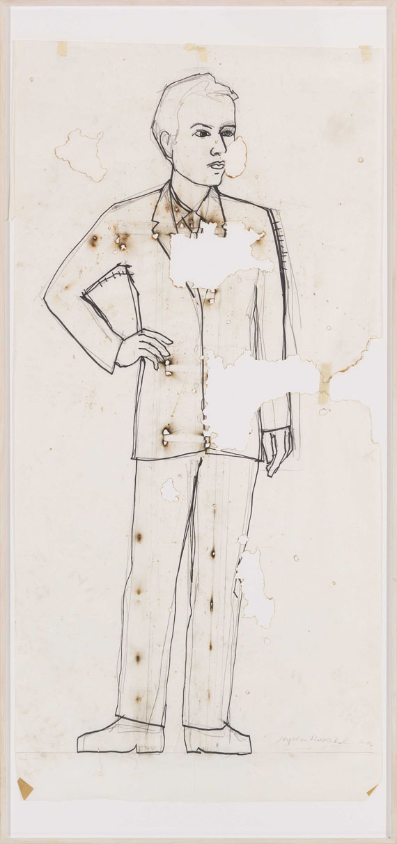 Stephan Balkenhol - Denkmal Jean Moulin (3-teilig) - Frame image