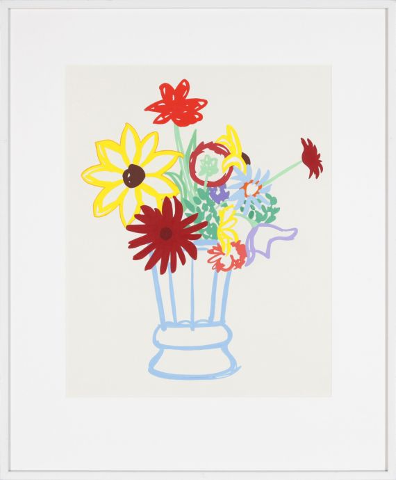Tom Wesselmann - Study for Wildflower Bouquet - Frame image