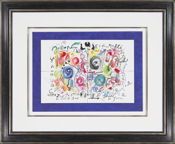 Jean Tinguely - Brief vom 1.III 1989 - Frame image