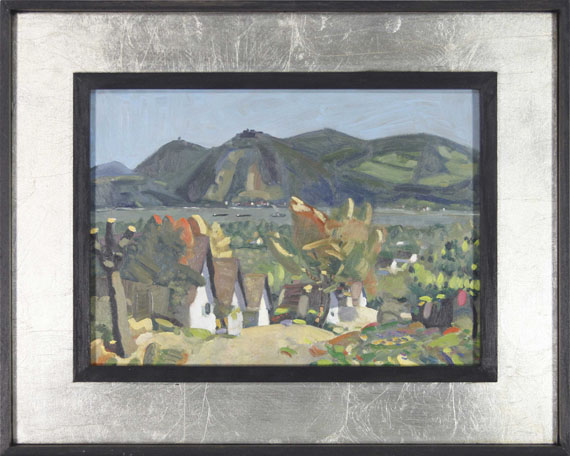 Wolfgang Mattheuer - Donau bei Nagymaros - Frame image