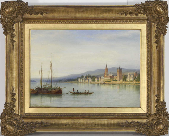 Carl Morgenstern - Eltville am Rhein - Frame image