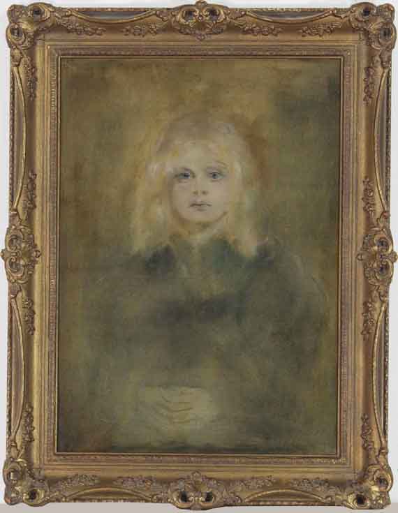 Franz von Lenbach - Marion Lenbach, Tochter des Künstlers - Frame image