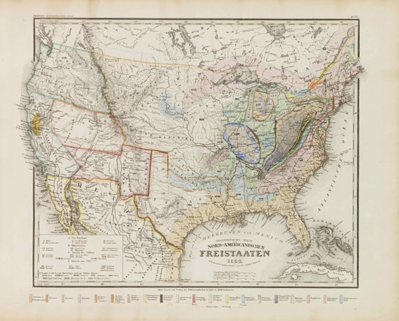 Joseph Meyer - Auswanderungs-Atlas - 
