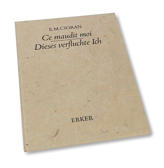 Émil M. Cioran - Ce maudit moi - 