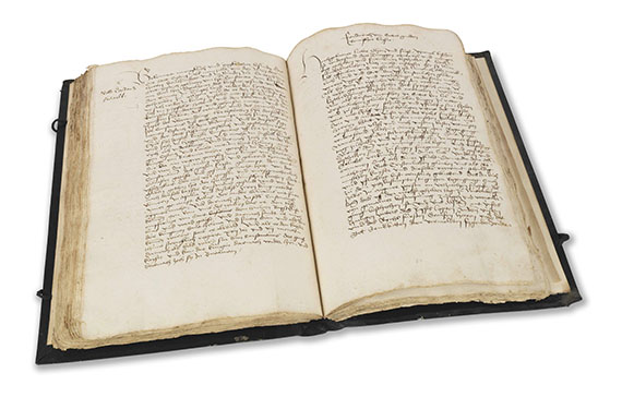  Manuskripte - Chronik von Reichenau. Handschrift 16. Jahrhundert - 