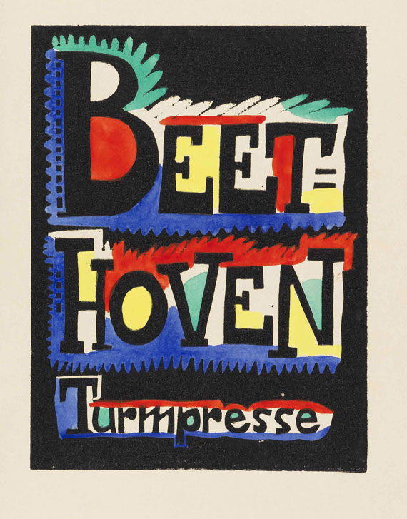 Karl Lorenz - Beethoven (Turmpresse, 14 Grafiken) - 