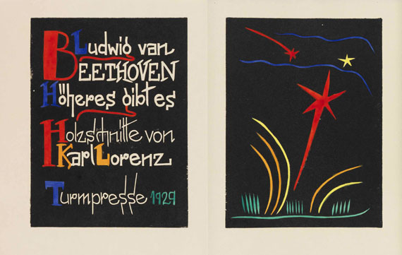 Karl Lorenz - Beethoven (Turmpresse, 14 Grafiken) - 