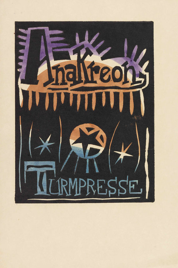 Karl Lorenz - Anakreon (Turmpresse) - 