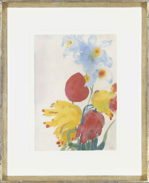 Nolde - Tulpen und Iris