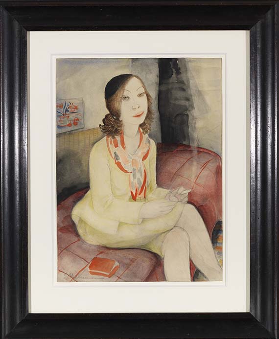 Jeanne Mammen - Meditation - Frame image