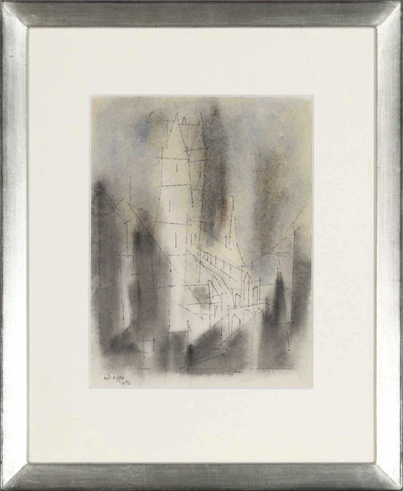 Lyonel Feininger - Marienkirche in Wismar - Frame image