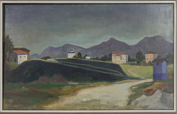 Karl Hofer - Weg nach Lugano - Frame image