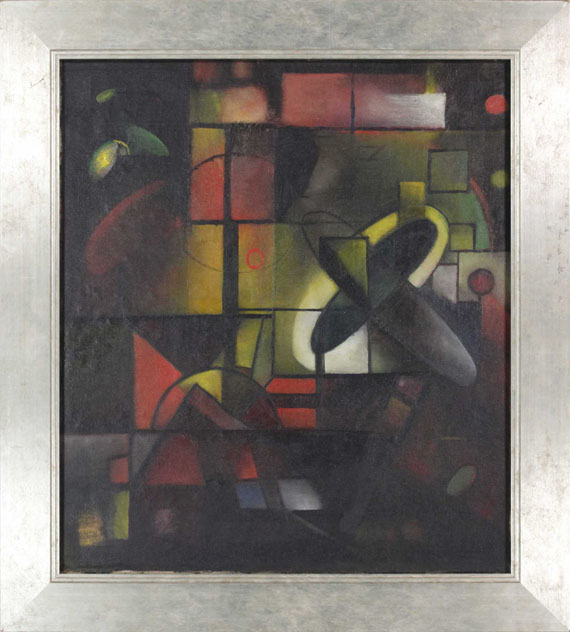 Georg Muche - Abstrakte Komposition - Frame image
