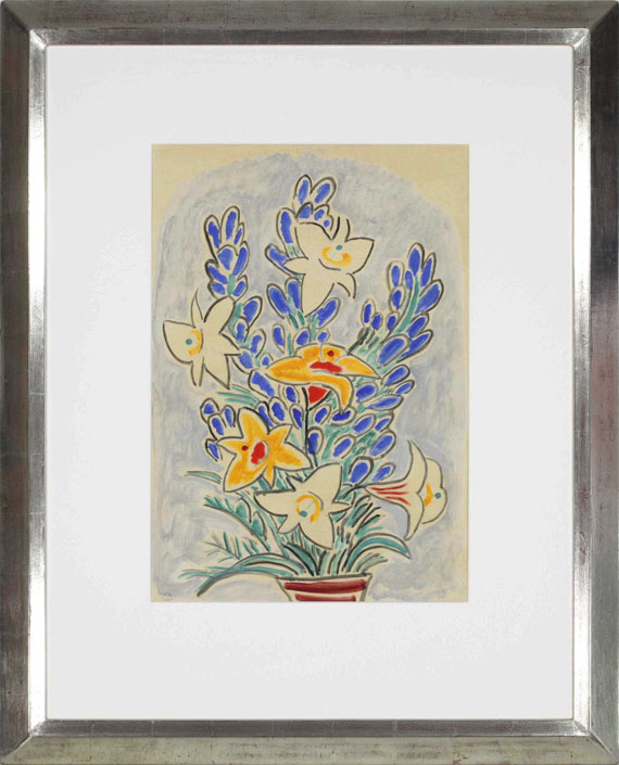 Gabriele Münter - Blumen - Frame image