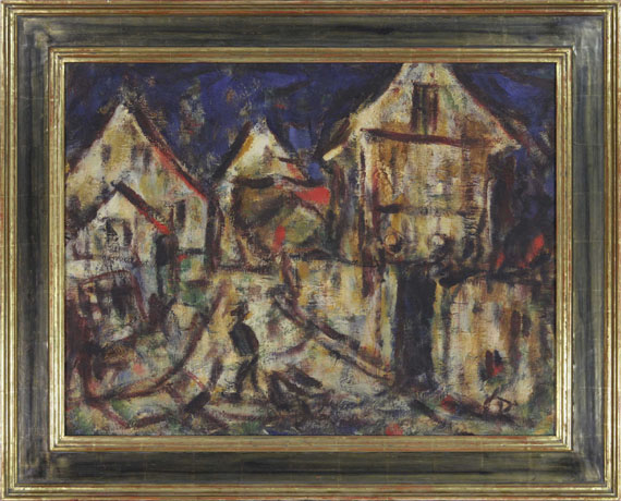 Christian Rohlfs - Häuser in Soest - Frame image