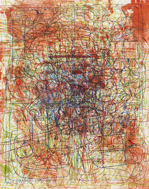 Hermann Nitsch - Aus: Architektur des Orgien und Mysterien Theaters - 