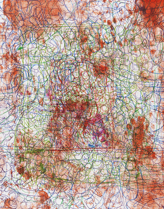 Hermann Nitsch - Aus: Architektur des Orgien und Mysterien Theaters - 