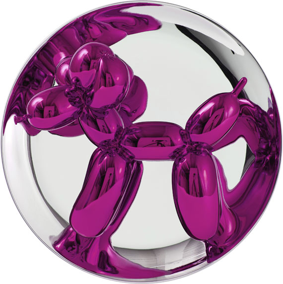 Jeff Koons - Balloon Dogs. Balloon Dog (Yellow). Balloon Dog (Orange). Balloon Dog (Magenta) - 