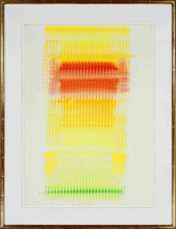 Heinz Mack - Ohne Titel (Farbchromatik) - Frame image