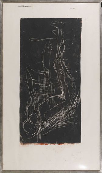 Georg Baselitz - Gebückter - Frame image