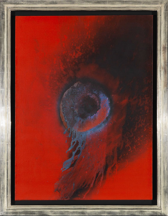 Otto Piene - Blue Vortex - Frame image