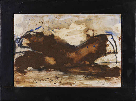 Emil Schumacher - Baum XX - Frame image