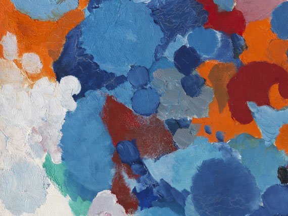 Ernst Wilhelm Nay - Blau bewegt