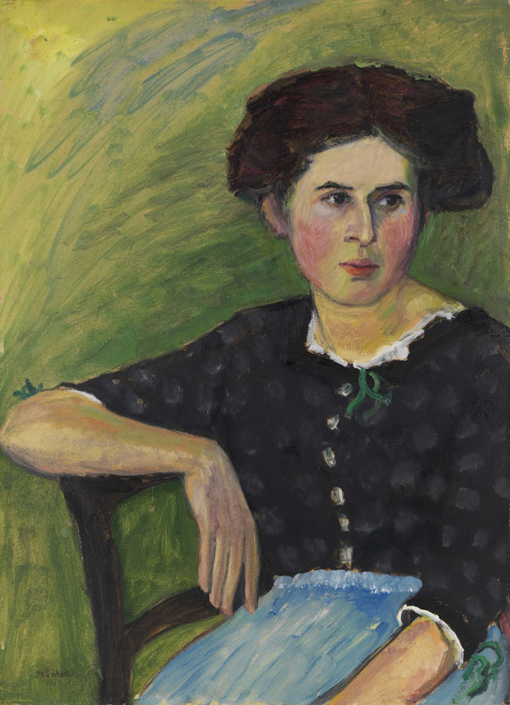 Gabriele Münter - Frauenporträt