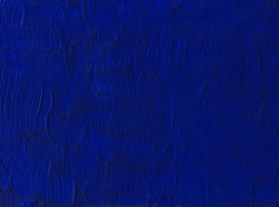 Yves Klein - Monochrome bleu sans titre - 