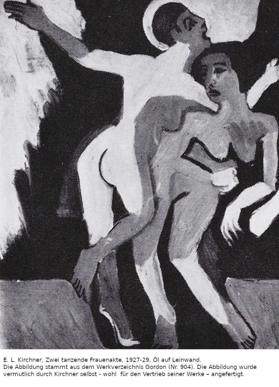 Ernst Ludwig Kirchner - Frau mit Ziege - 