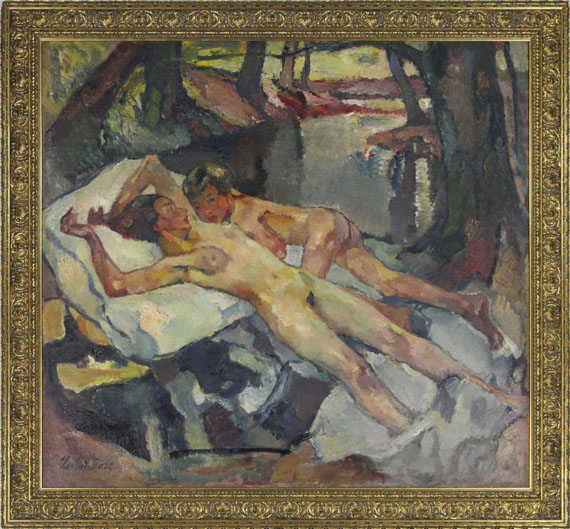 Leo Putz - Ein Sommertag - Frame image