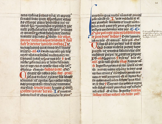  Manuskripte - Passauer Rituale, Pergamenthandschrift - 