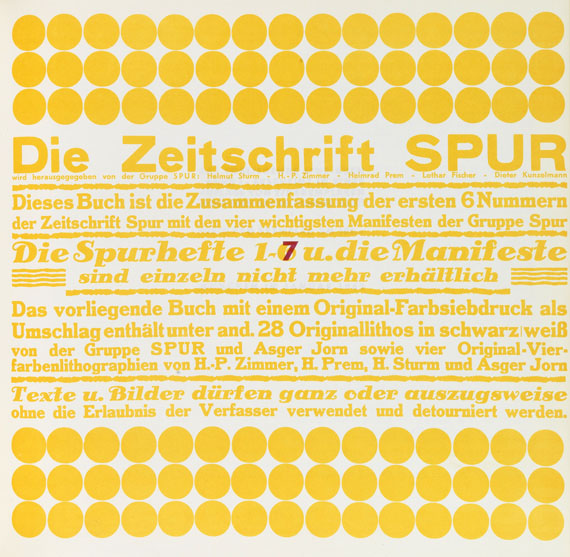   - Spur-Buch. Zusammenfassung der ersten 7 Hefte München - 
