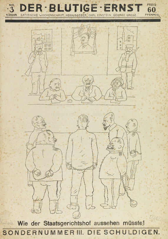 George Grosz - Der Blutige Ernst - 
