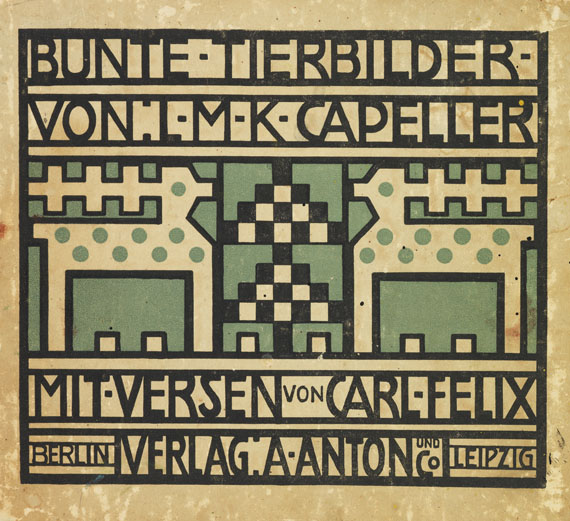 Leopold Moritz Karl Capeller - Bunte Tierbilder - 