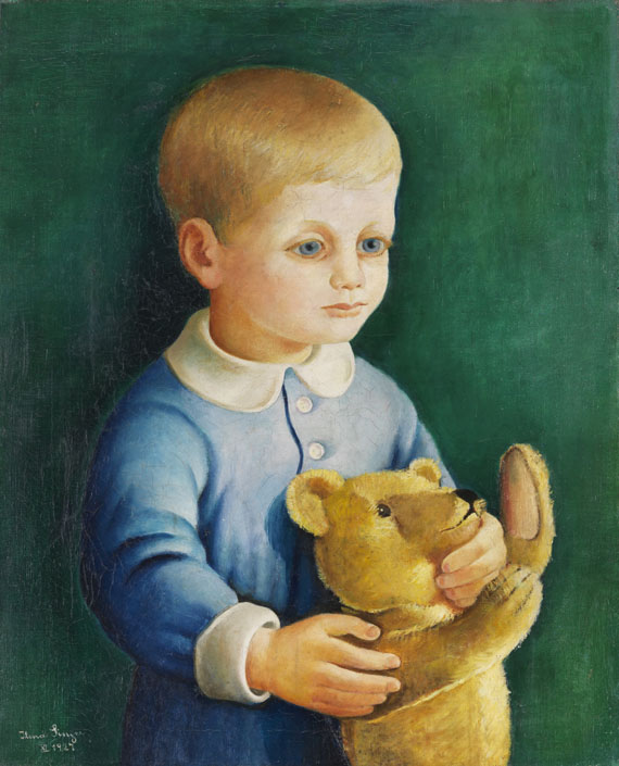Ilona Singer - Kind mit Teddybär
