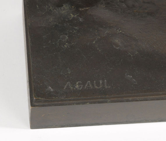 August Gaul - Schreitendes Reh / Sicherndes Reh - 