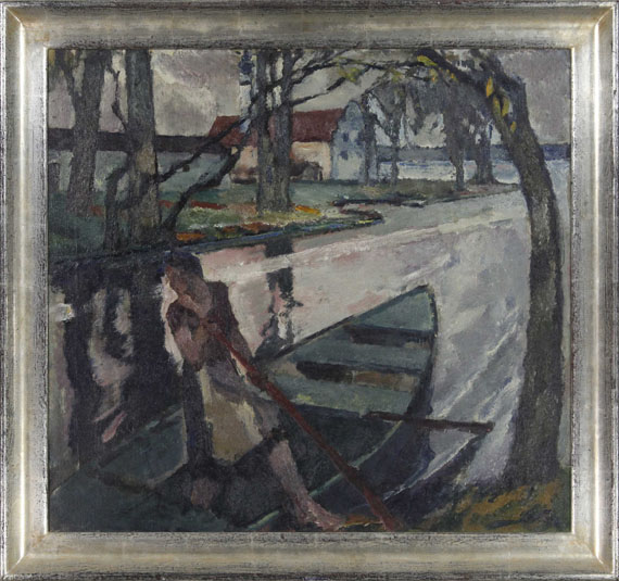 Leo Putz - Stiller Abend I - Frame image