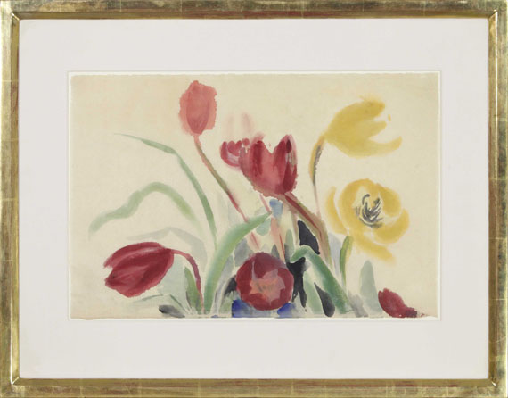 Emil Nolde - Rote und gelbe Tulpen - Frame image