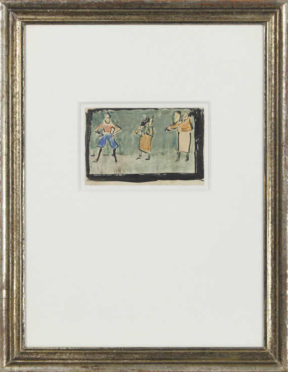 Erich Heckel - Auf der Bühne - Frame image