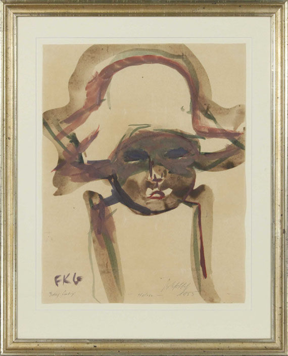 Friedrich Karl Gotsch - Halvor (Sohn des Künstlers als Kind) - Frame image
