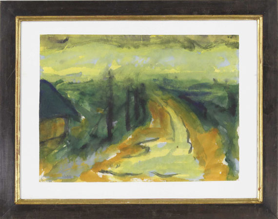 Emil Nolde - Marschlandschaft - Frame image