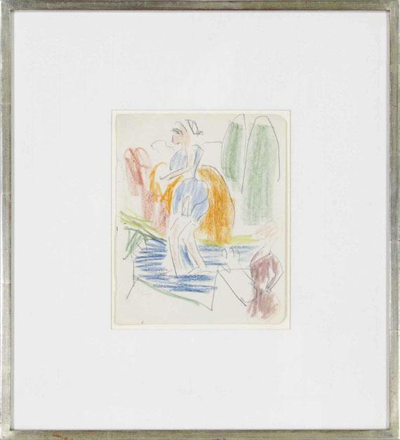 Ernst Ludwig Kirchner - Zirkusszene - Frame image