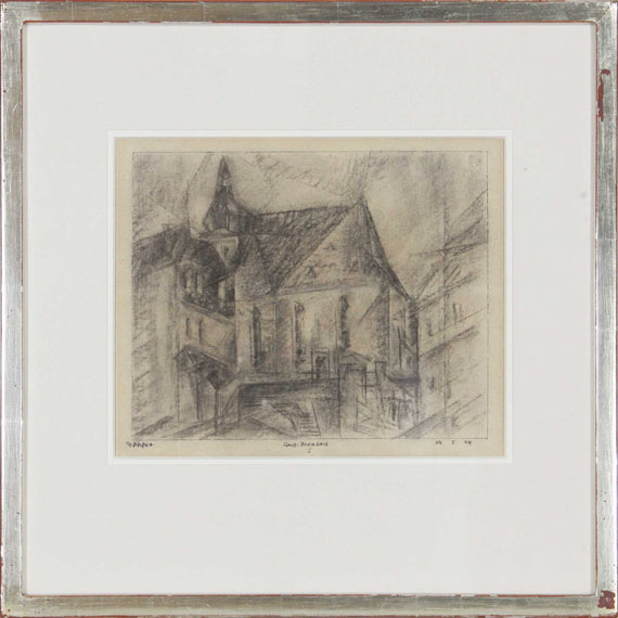 Lyonel Feininger - Kirche von Großbrembach - Frame image