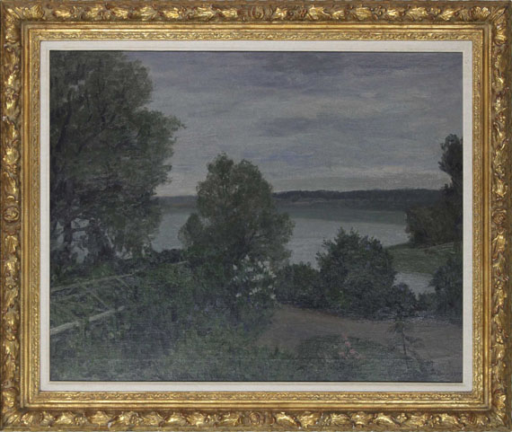 Walter Leistikow - Garten in Grünheide - Frame image