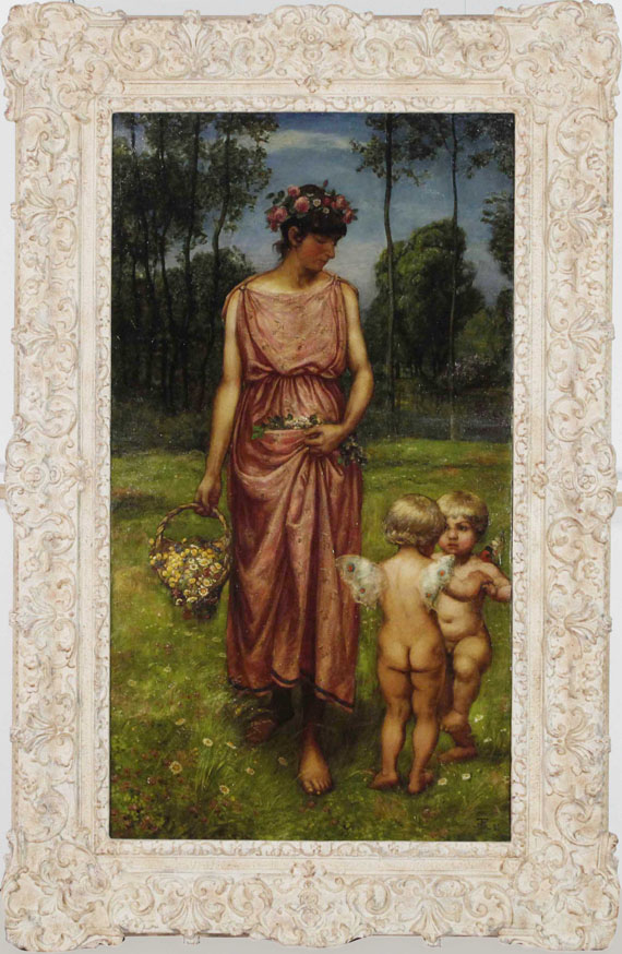 Hans Thoma - Flora - Frame image