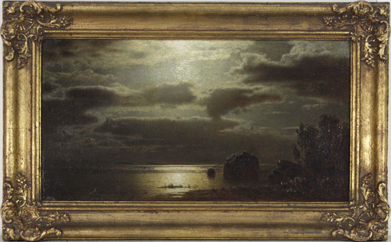 Louis Douzette - Mondnacht - Frame image