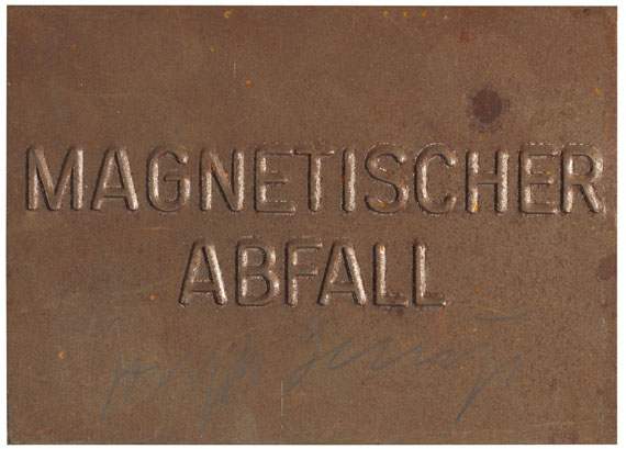 Joseph Beuys - Magnetischer Abfall (4 Teile) - 