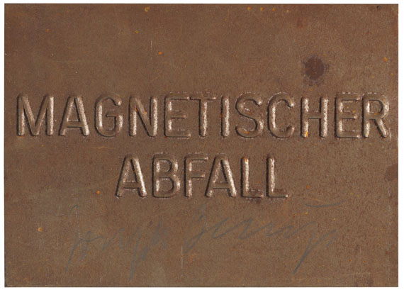 Joseph Beuys - Magnetischer Abfall (4 Teile) - 