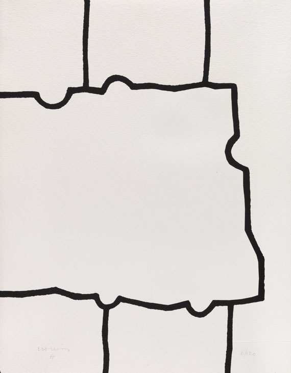 Eduardo Chillida - Hommage à Johann Sebastian Bach, Folge von 12 Blatt, Mappenwerk - 
